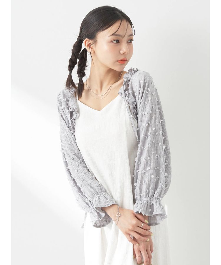 ふくれジャガードボレロ/earth music&ecology（アース ミュージック