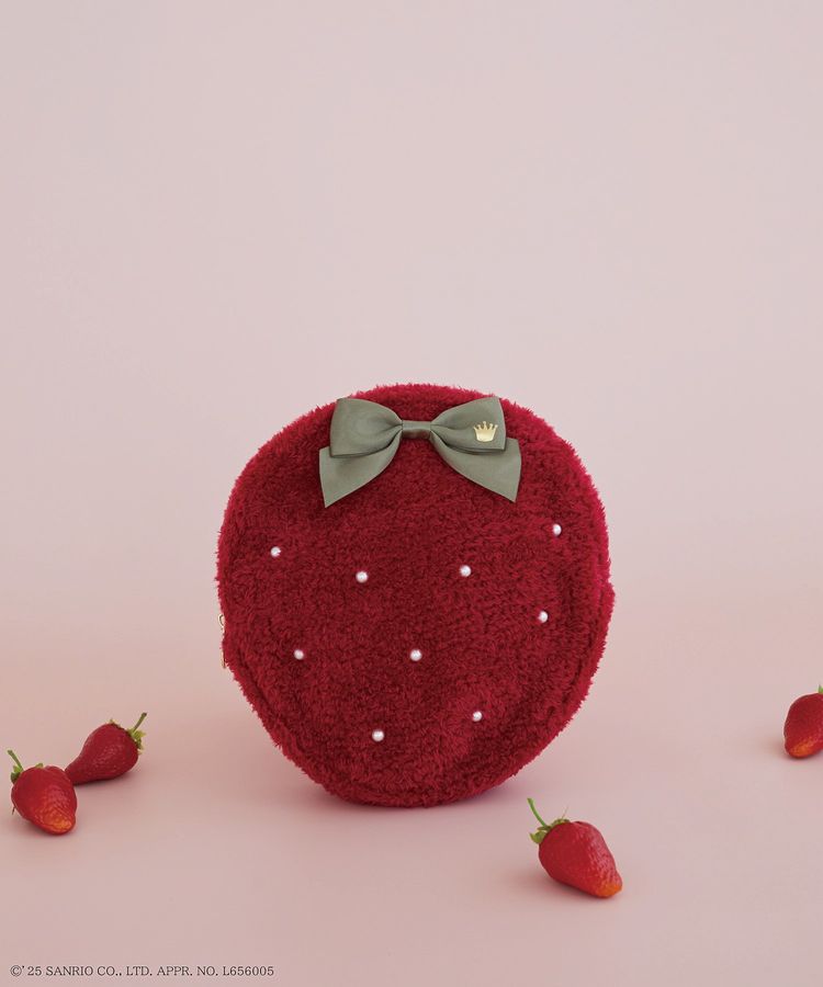 いちご新聞 いちごポーチ/Maison de FLEUR（メゾン ド フルール）の