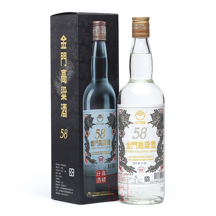 金門高粱酒 58° 750ml 箱入り×2本 2本セット 金門高粱酒