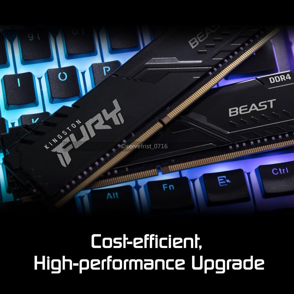 FURY Beast DDR4 3733MT/秒 16GBx2枚 超高速 Amazon | キングストン