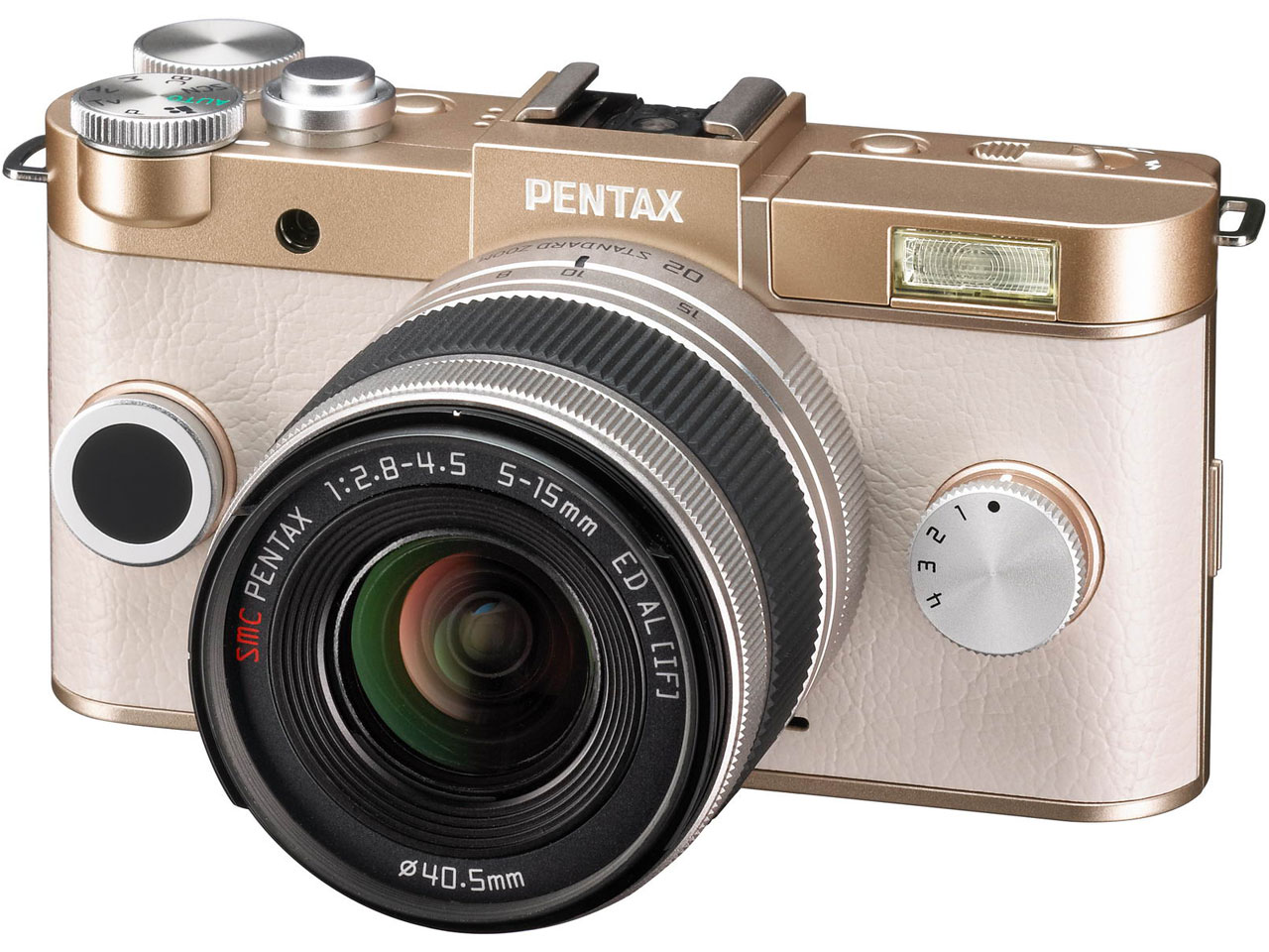 ペンタックス PENTAX Q-S1 ダブルズームキット [シャンパンゴールド