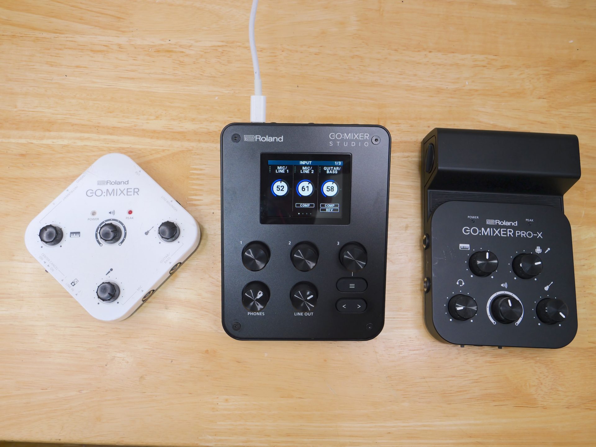 Roland GO:MIXER STUDIO 実機レビュー！配信・演奏動画に最適な