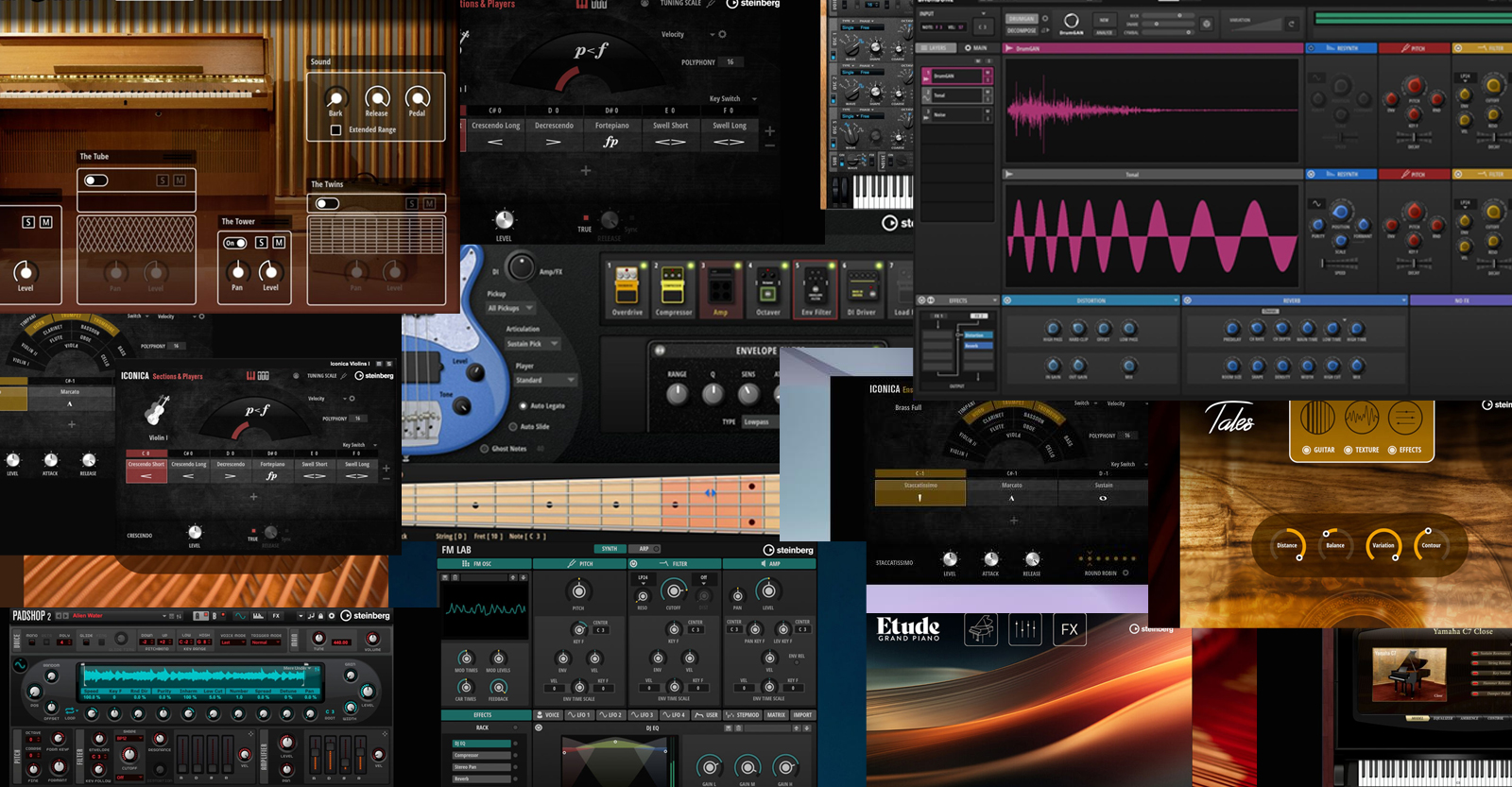 音楽制作を広げる Steinberg ソフトウェア⾳源 各種発売開始