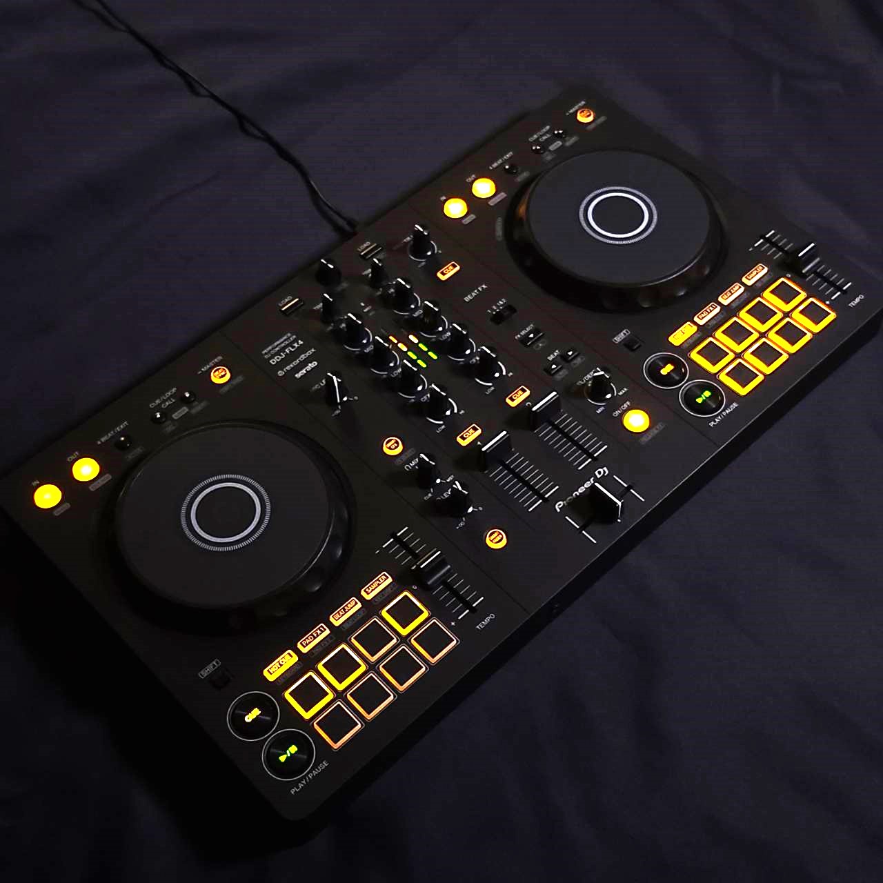 DDJ-FLX4｜使用10回未満｜未使用に近い｜フルセット完備 DDJ-FLEX4セット