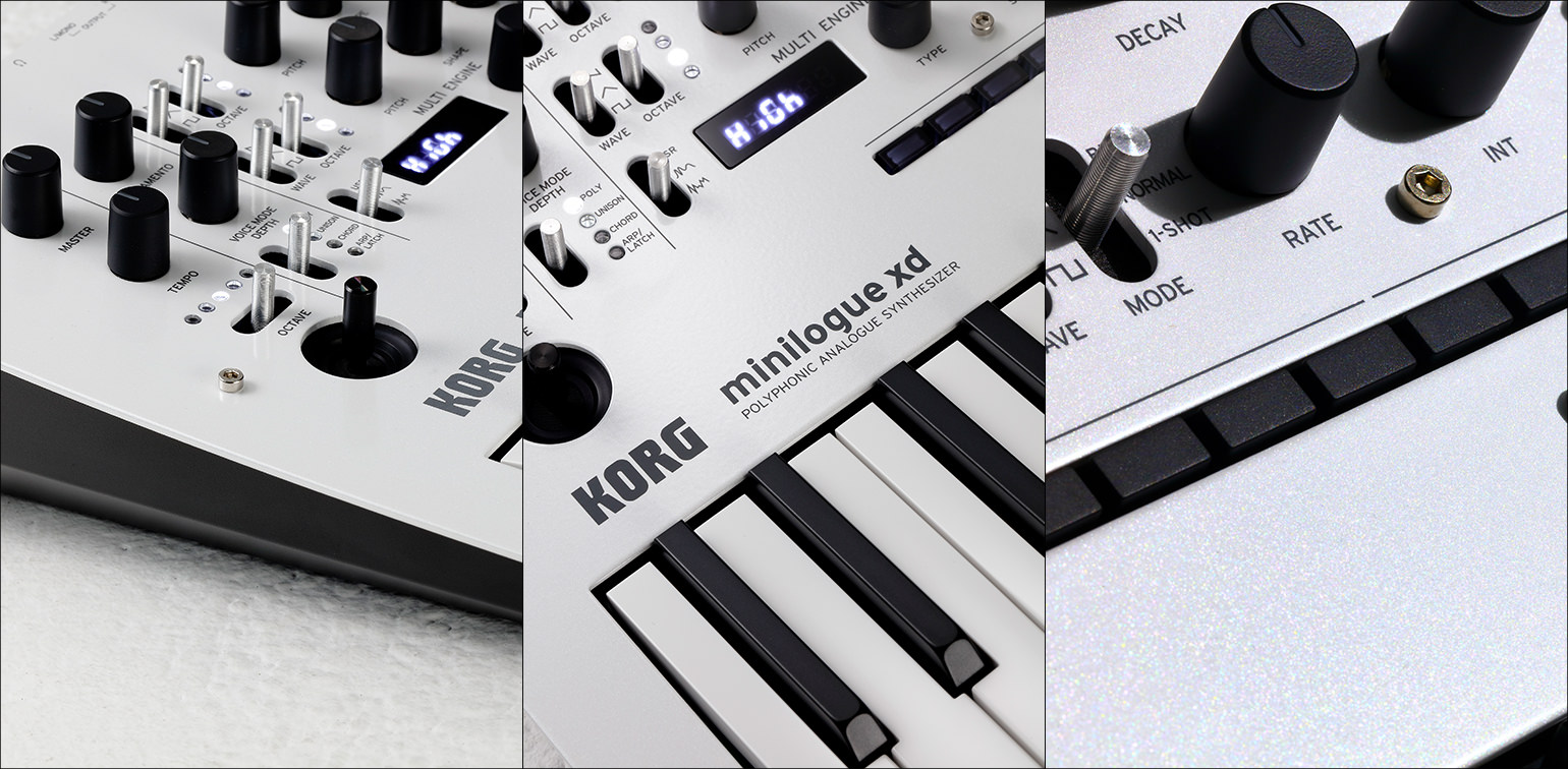 Korg minilogue-xd | 2アナログVCO + デジタル・マルチ・エンジン搭載