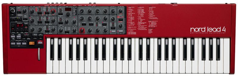 Clavia アナログモデリングシンセ「Nord Lead 4」「Nord Lead 4R」発表
