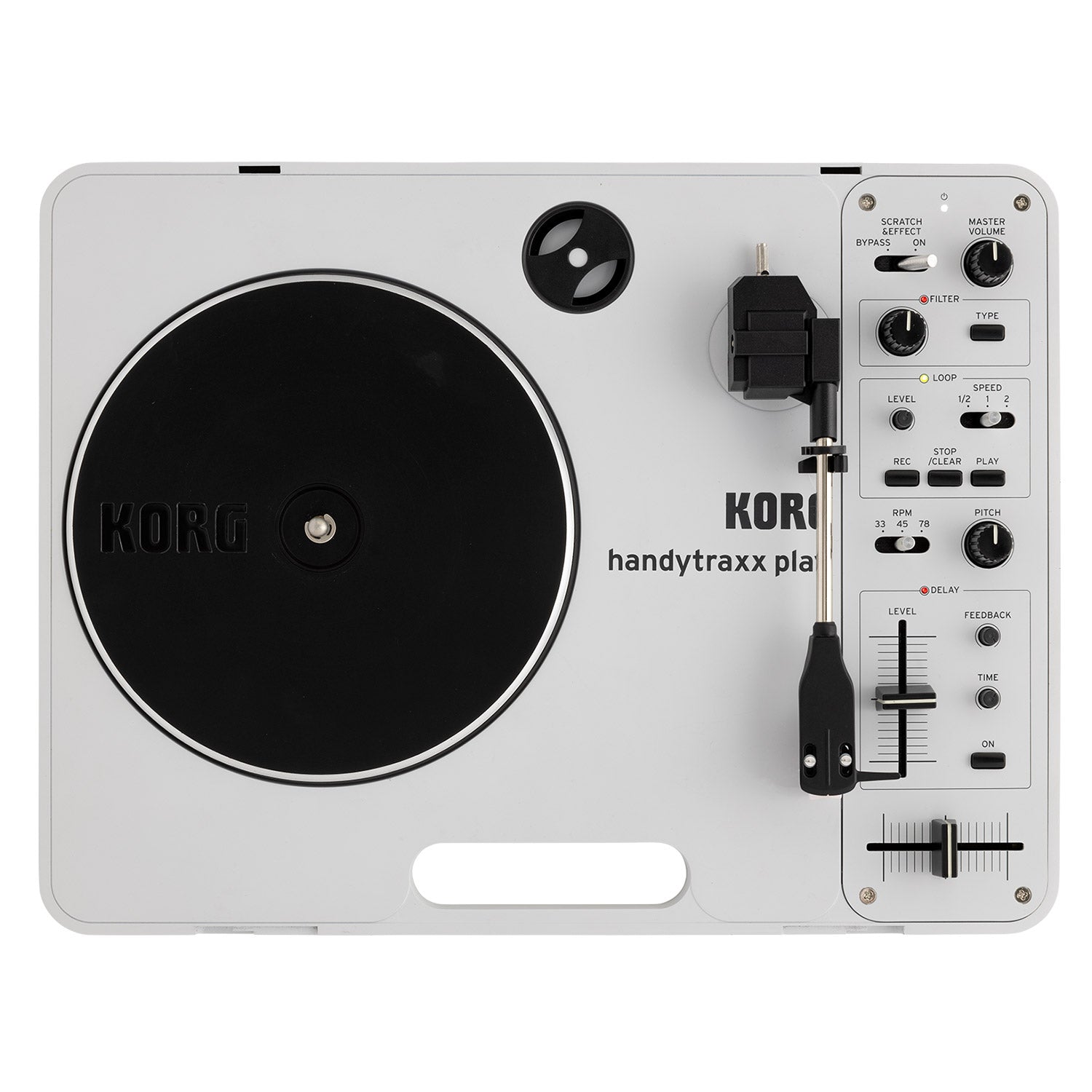 Vestax ポータブルターンテーブル handytrax USB BLACK Vestax