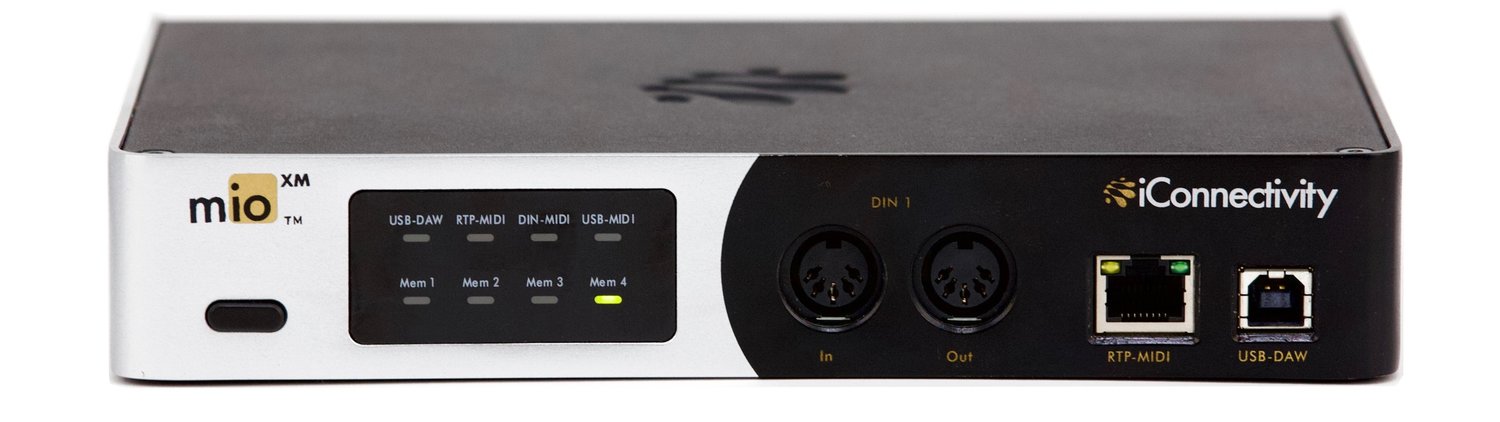 iConnectivity mioXM | Network-MIDI対応の多機能MIDIインターフェース