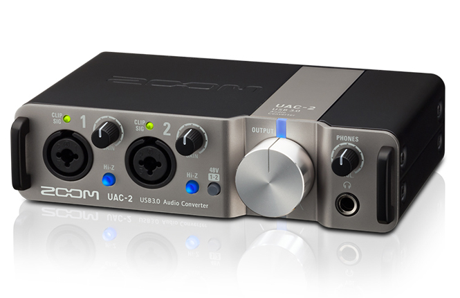 ZOOM UAC-2 | 高速インターフェイスUSB3.0搭載のオーディオ
