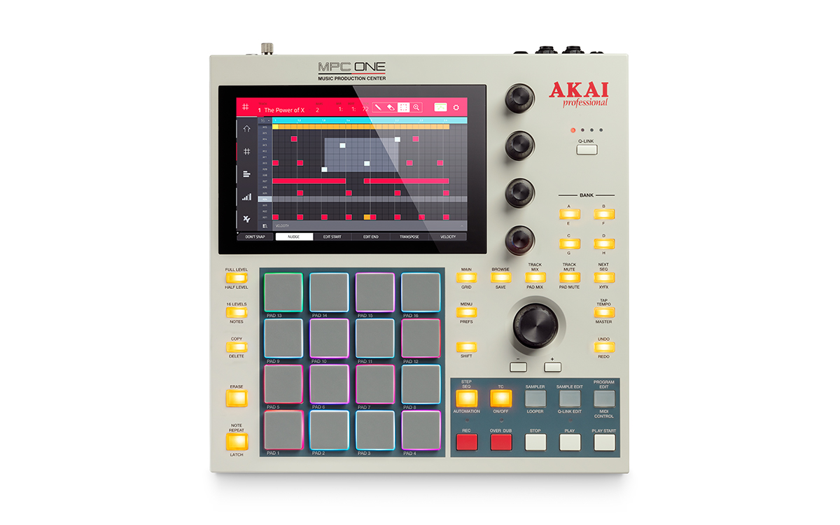 AKAI : MPC One Retro | スタンドアローンMPCの限定カラーレトロモデル