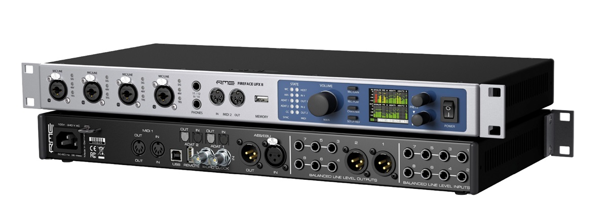 RME Fireface UFX II (ver.FS) | 30 入力 / 30 出力 192 kHz対応 USB