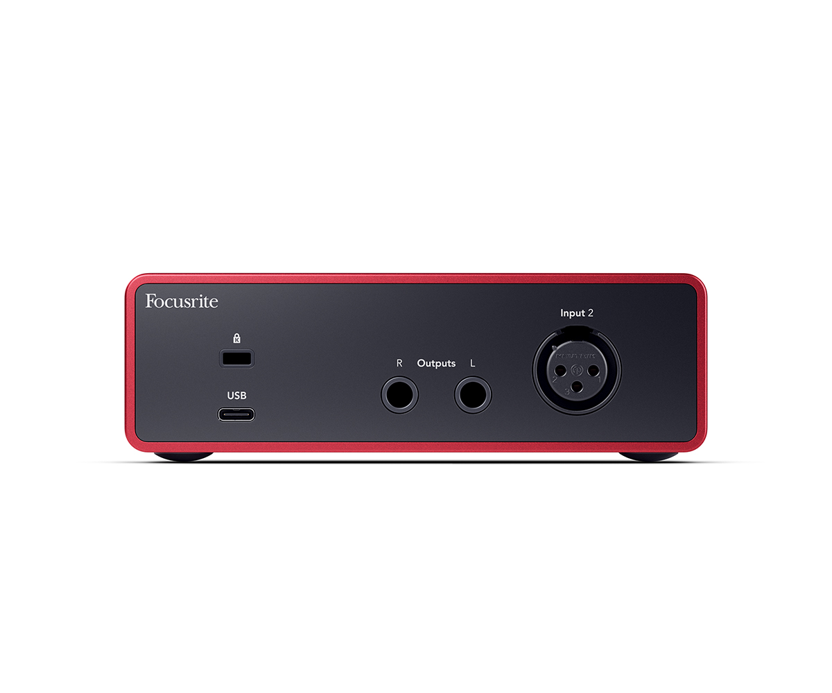 Focusrite Scarlett Gen4シリーズ | スタジオグレードのAD/DA