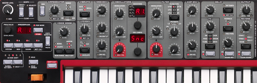 Clavia 「Nord Lead A1」アナログモデリングシンセサイザー発表