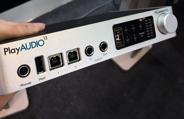 iConnectivity PlayAUDIO12 発表！ライブ/ステージ専用オーディオ