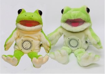カエル型パペット型電子楽器 二代目 コケロミン ライム登場