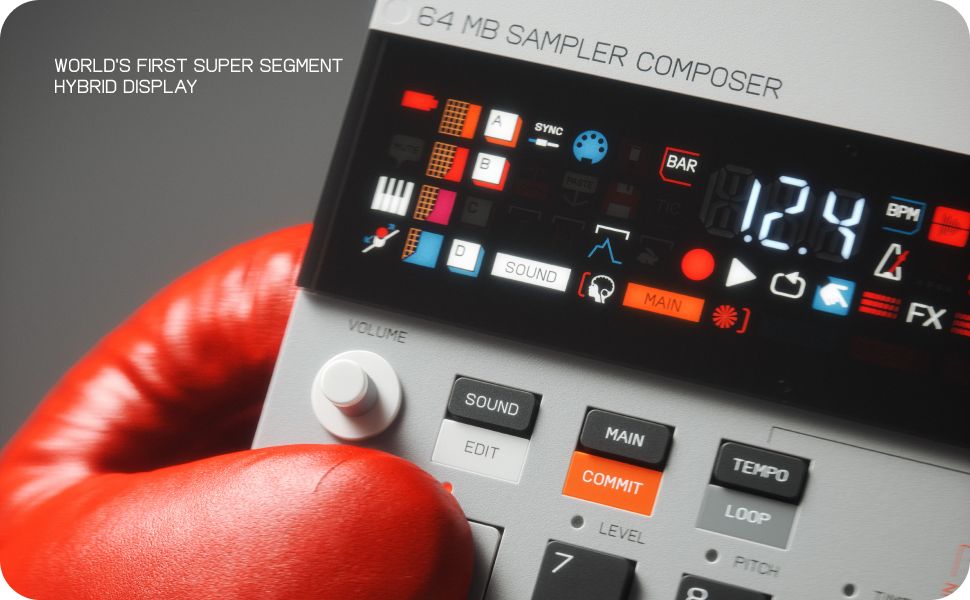 teenage engineering EP–133 K.O. II | 再設計されたシーケンサーと