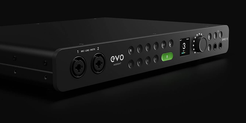 audient EVO16 | 優れた操作性！まさに「スマート」なオーディオ