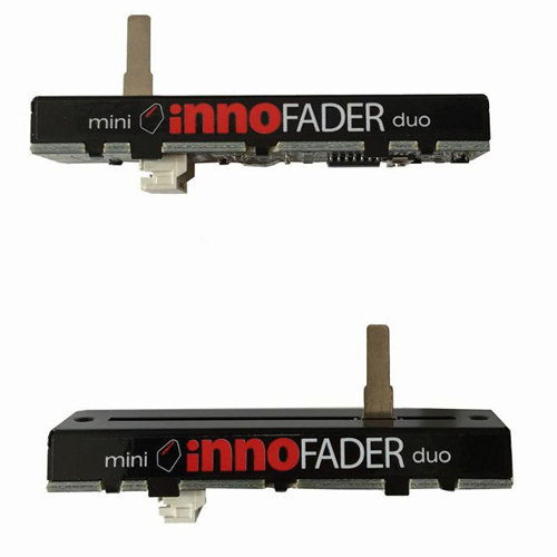Traktor Z2やDJ-Tech DIFシリーズ等に採用されているmini innofaderが2