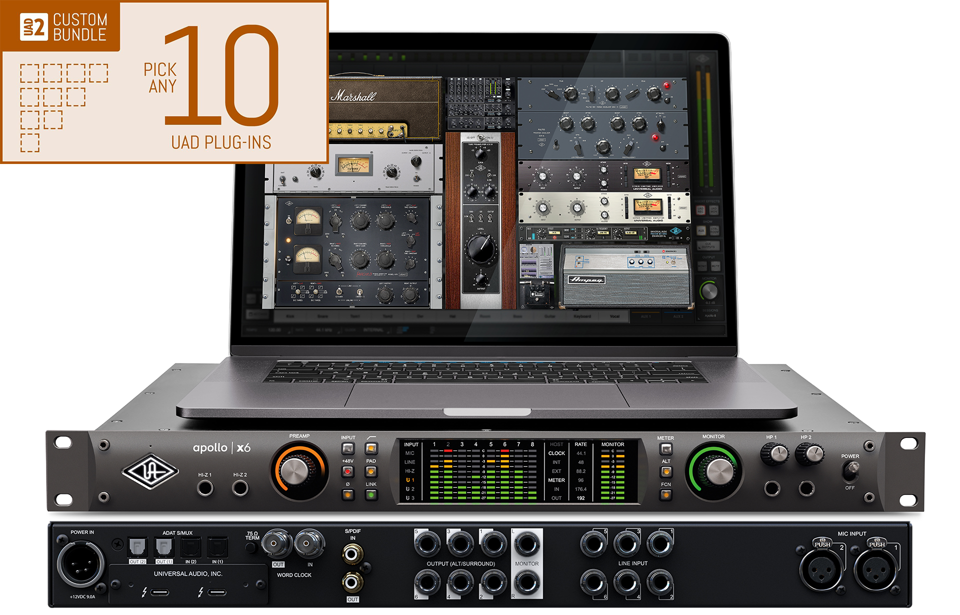 Universal Audio Apollo X Custom / Apollo X Ultimate | UADプラグ
