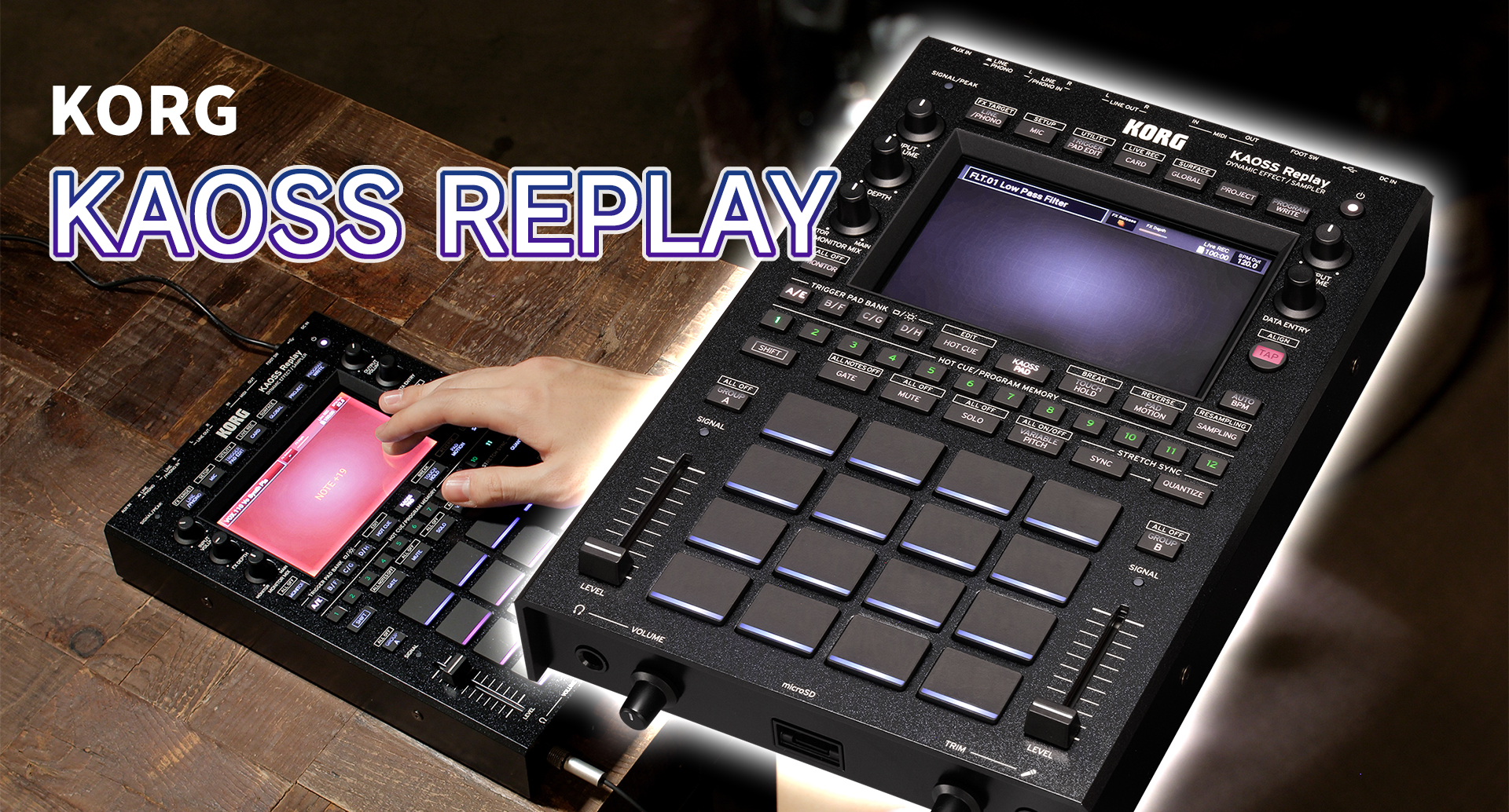 KAOSS REPLAY | カオスパッドが復活！ルーパーやボコーダー搭載の