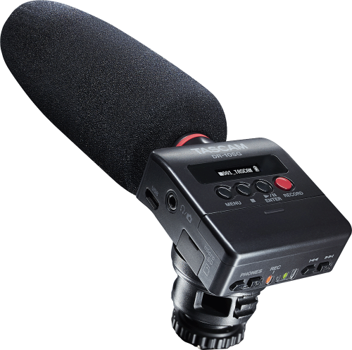 音質重視の動画撮影に向けて一眼レフ用ショットガンマイクレコーダー