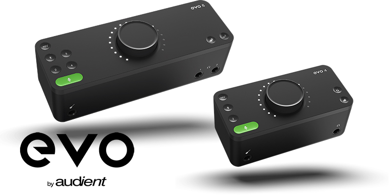 EVO Audio EVO 4 / EVO 8 | 使い勝手にこだわったシンプルおしゃれな
