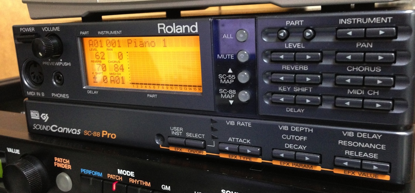 Roland SC-88Pro MIDI音源モジュール Amazon | Roland SC-88 ( SC88