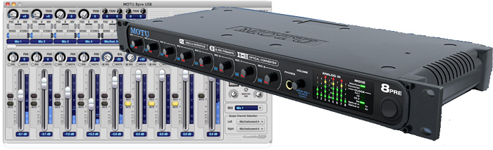 MOTU 8PRE FireWireオーディオインターフェイス ジャンク扱い MOTU
