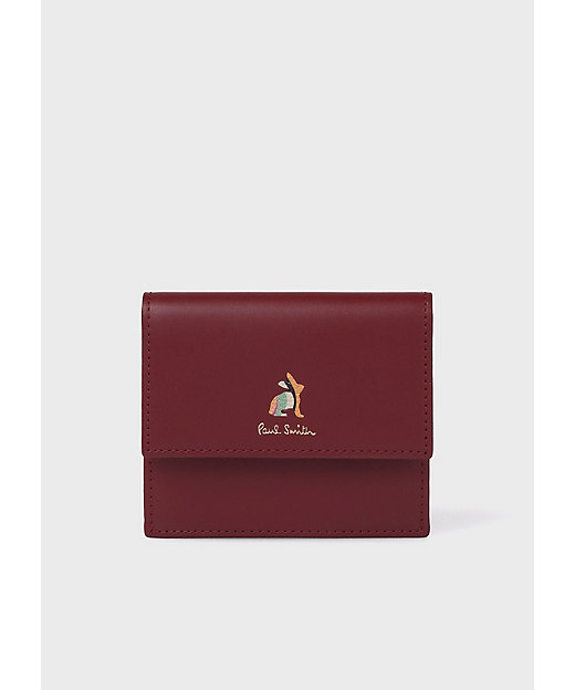 マーケトリースワールラビット 2つ折り財布（555424W111