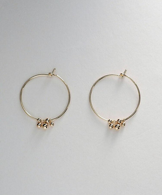 K10中空ボール房 フープピアス（2001882598