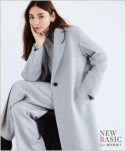 Sov.♡新品タグ付き アイスグレー チェスターコート Sov.♡新品タグ