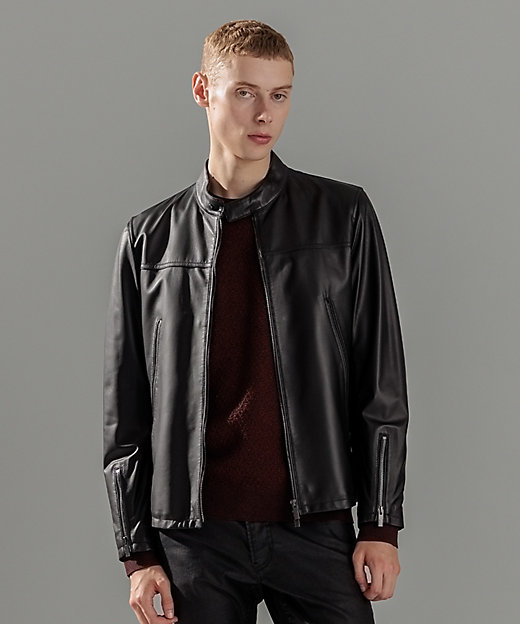 ライトラムナッパ レザー シングルライダース（LWJHCA0102