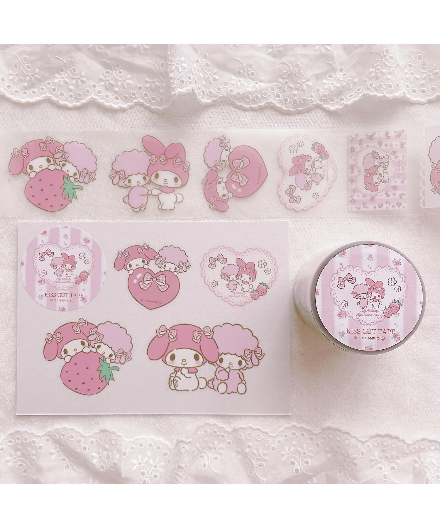 fancy sanrio 伊勢丹 aromanticロールシール マロンクリーム ARomantic