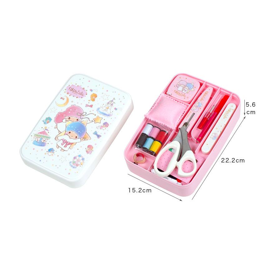 sanrio（サンリオ） 裁縫セット リトルツインスターズ キキララ うす型
