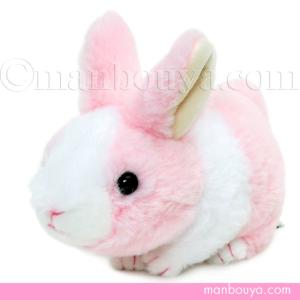 もちうさ 立ち耳 ホワイト ミニ ボールチェーンマスコット うさぎ