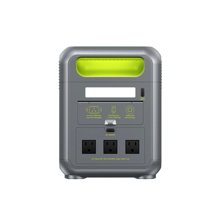 FOSSiBOT F1200 小型ポータブル電源 | 防災推奨・車中泊・キャンプ