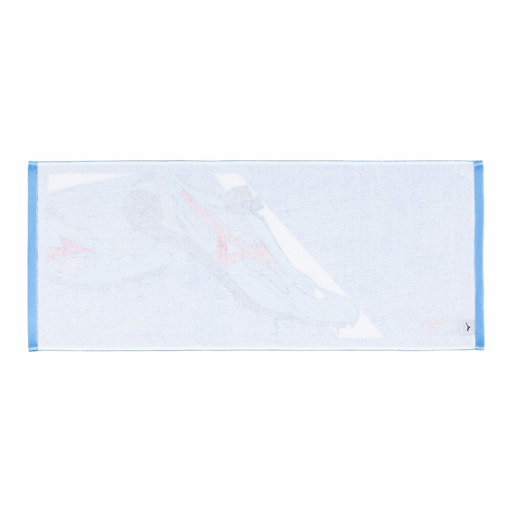 今治製タオル／陸上デザイン フェイスタオル(箱入り)|32JYB122|ミズノ