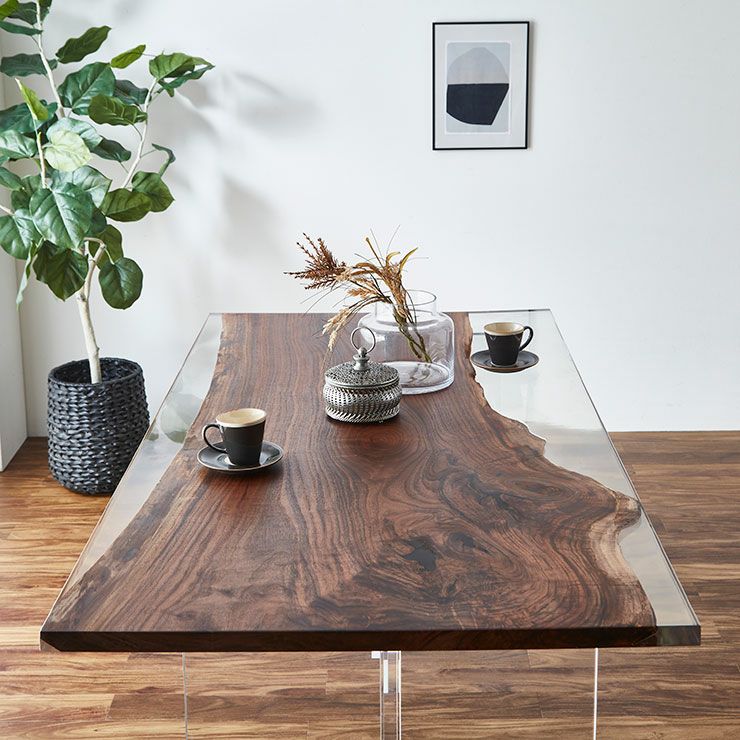 Takito@アガベ 塊根 天板＋ローテーブル脚】一枚板 テーブル Takito