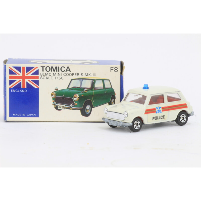 トミカ TOMICA [ F8 BLMC ミニ クーパーS マークⅢ ] 1/50 外国車