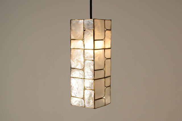 ペンダントライト 照明 昭和レトロ シェードライト シェルステンド