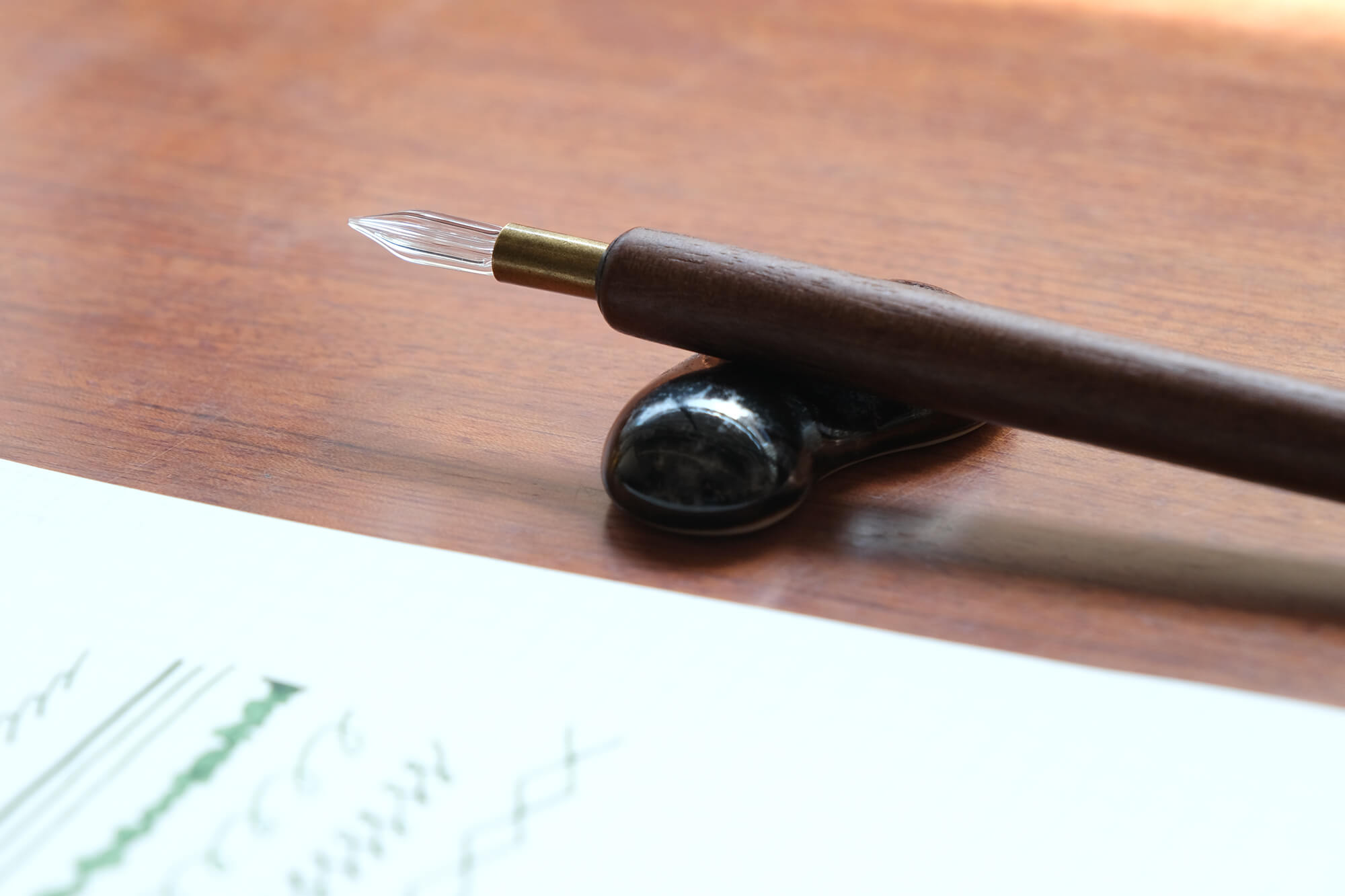 kakimori TETZBO ガラスペン & ガラスニブ Glass nib - Glass artist