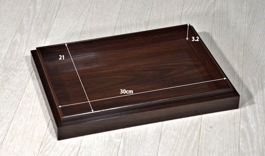 雑貨: 文箱 紫檀 若畑作 no.8203 (日本製) / 唐木家具OSAKA