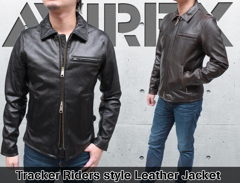 AVIREX(アヴィレックス) トラッカーライダース レザージャケット