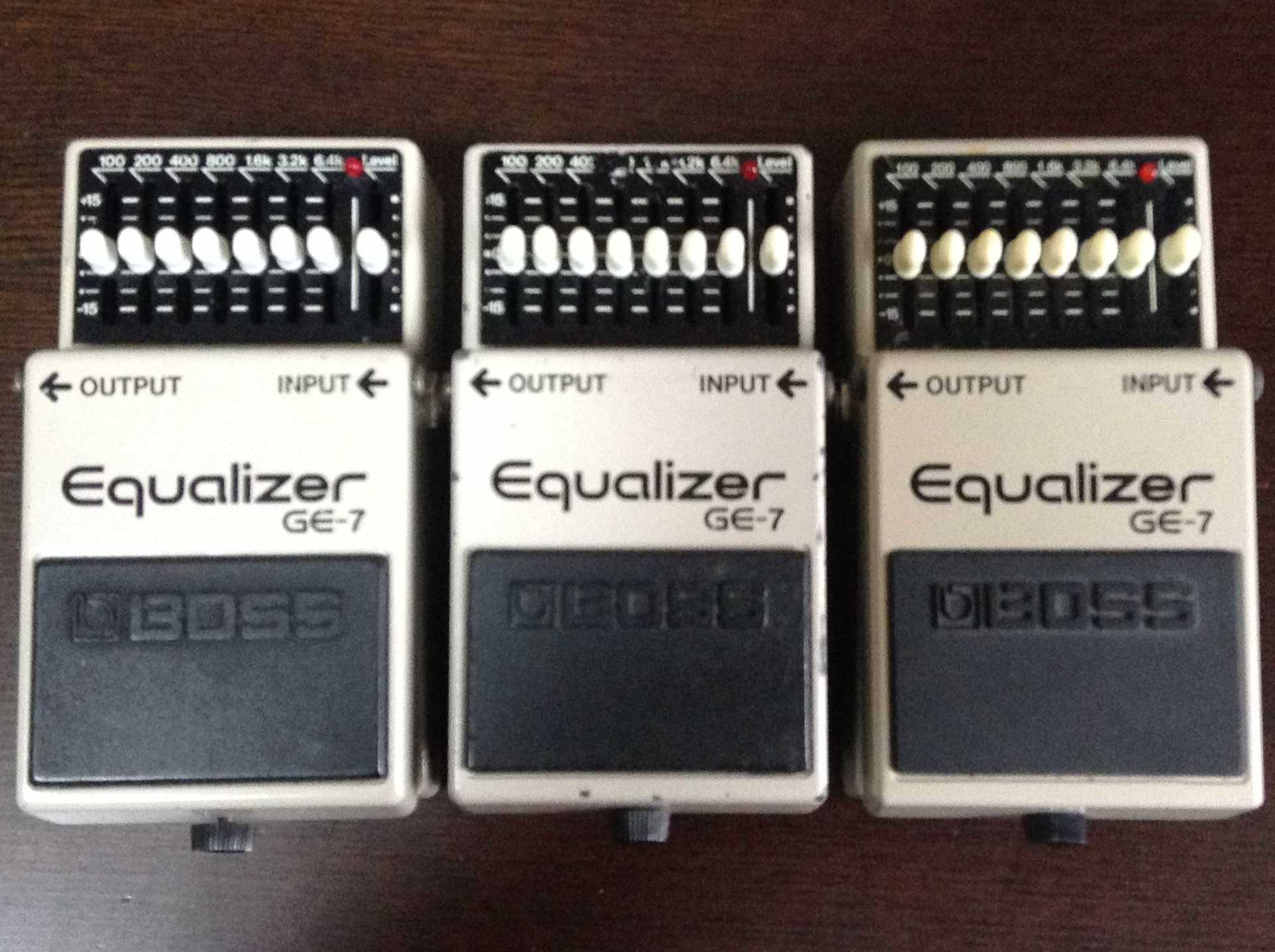 台湾製 BOSS GE-7 Equalizer イコライザー GE-7 Equalizer