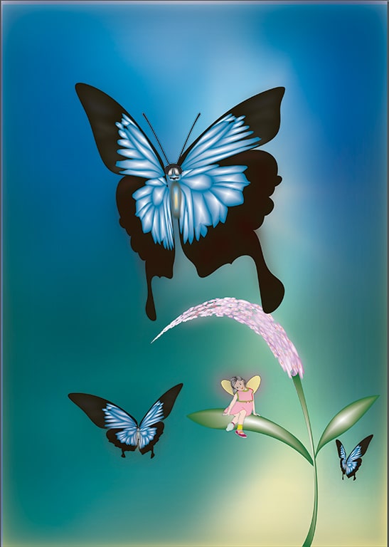 美麗オオルリアゲハの置物 オオルリアゲハ | ストックフォト | アール