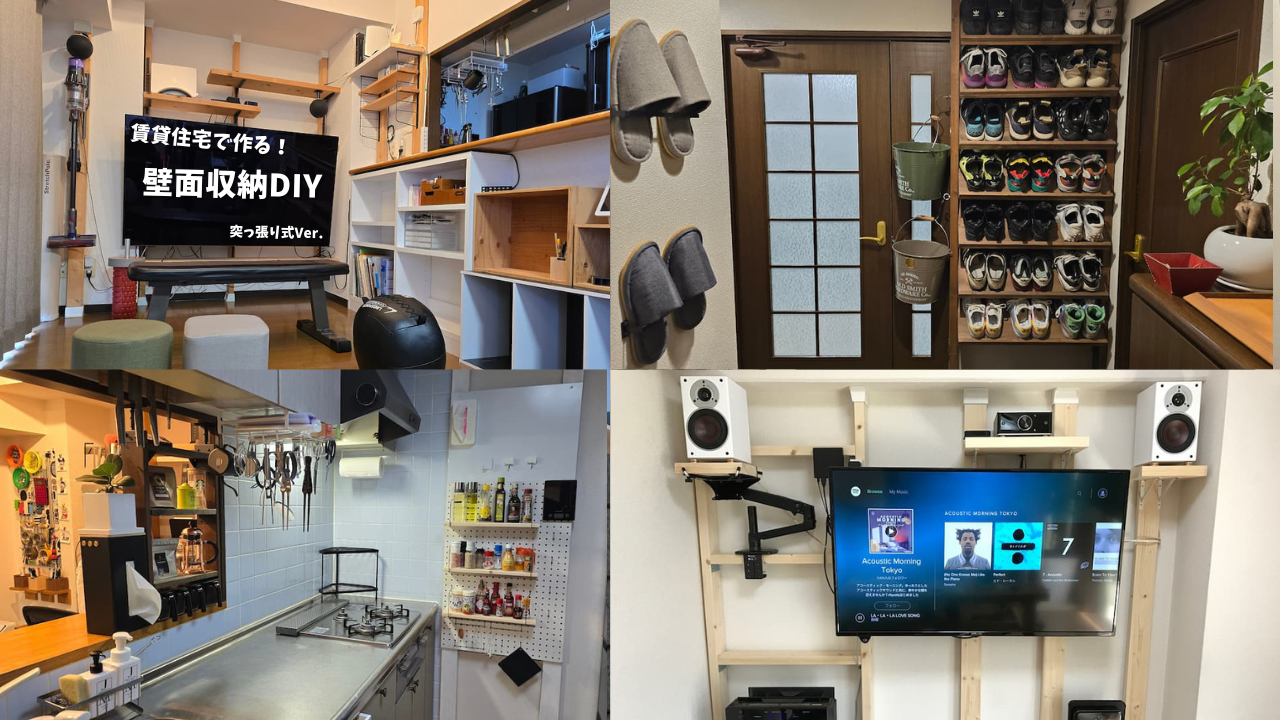 アイアンラック枠 激細10ミリ サイズオーダー可能 天井吊り壁付け