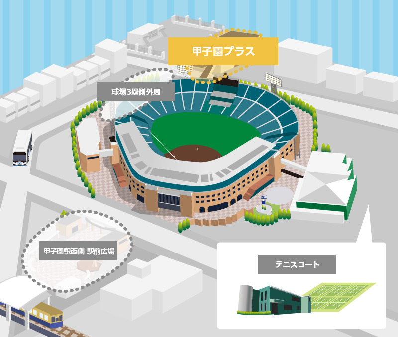 甲子園エリア満喫ガイド | 阪神甲子園球場