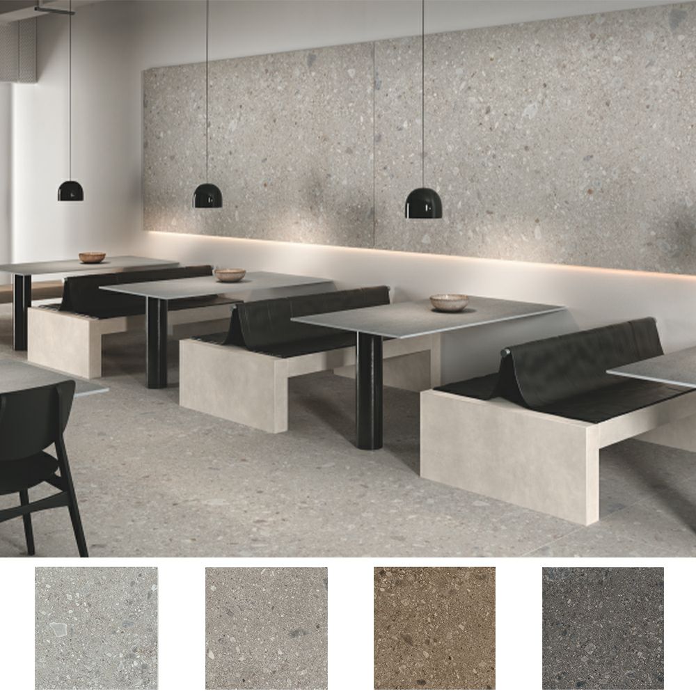 スワンタイル CEP-60 チェッポ 600角平 石目調 タイル 3枚入/ケース