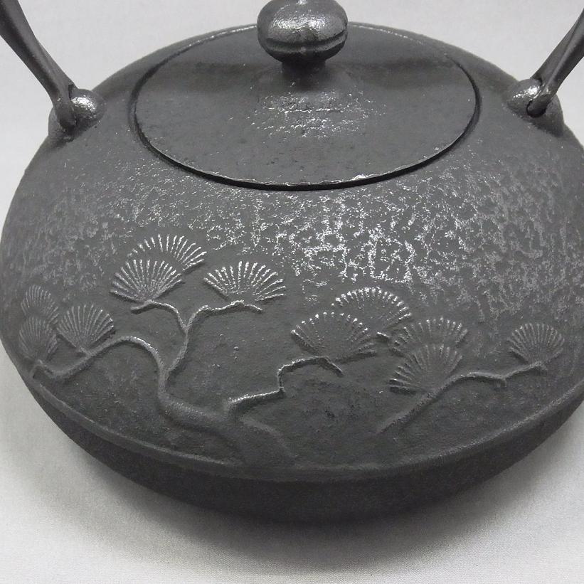 南部盛栄堂 (松柄)瓶敷セット 南部鉄瓶｜抹茶道具｜京なごみオンライン