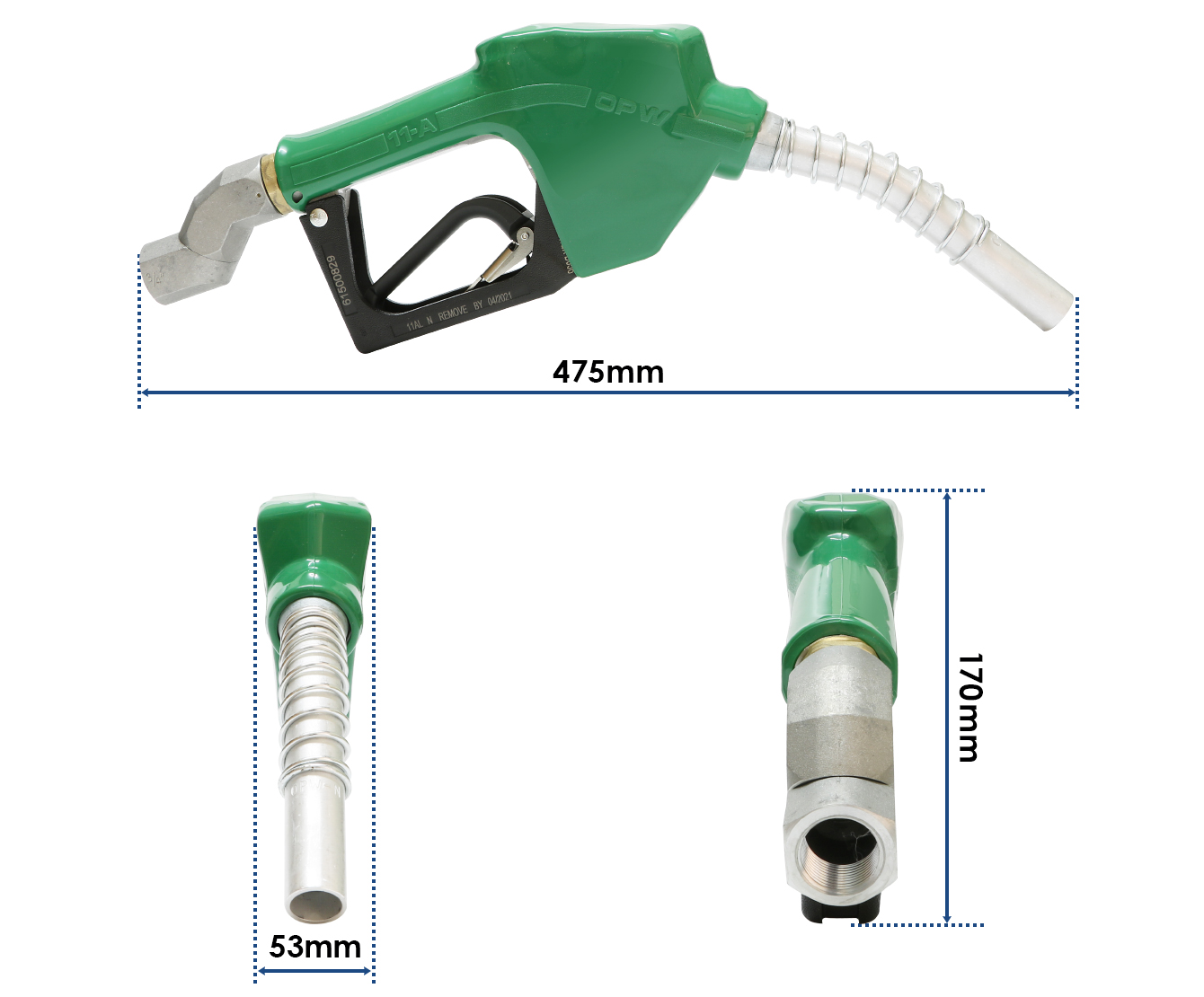 給油ノズル] 11A-OPW － 満タン自動停止ノズル(オートストップノズル